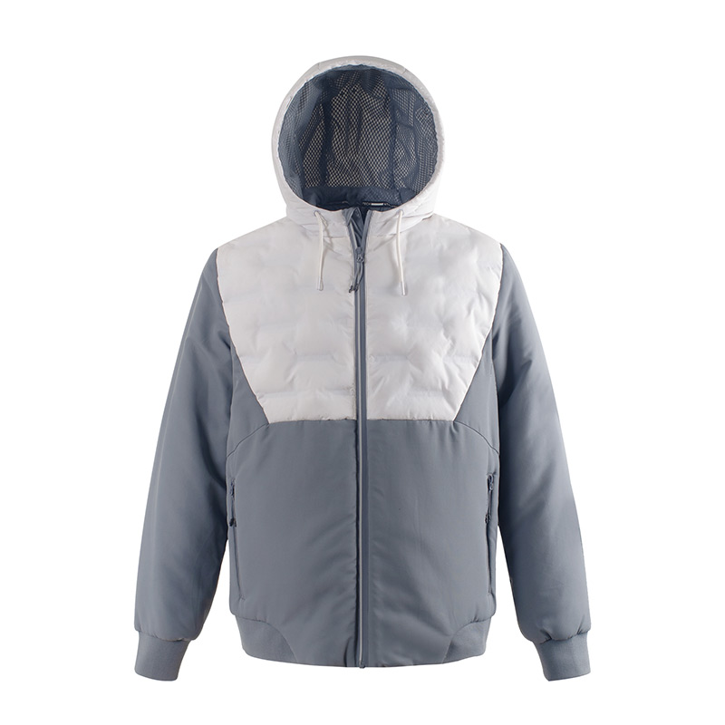 男上装带帽厚夹克