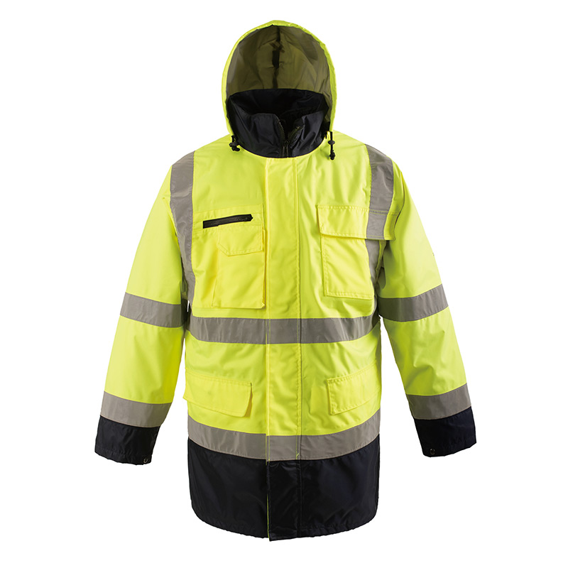 工装上装反光明黄横兜